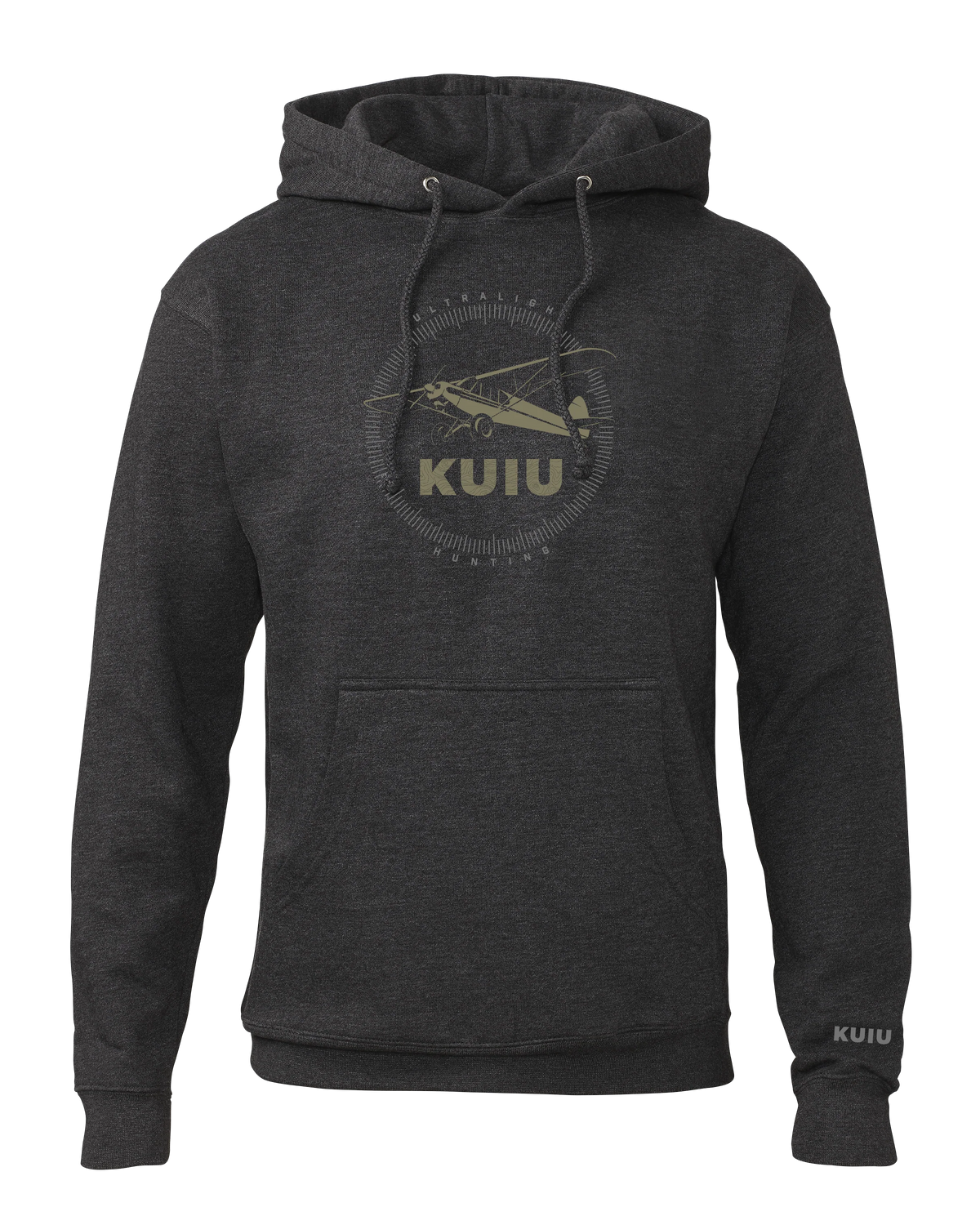 KUIU Super Cub Logo Hoodie | Charcoal