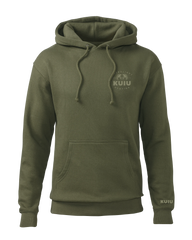 KUIU Ultralight Chest Logo Hoodie | Army